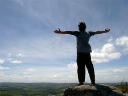 be still on mountain top