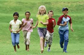 Children Running