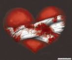 broken heart with bandage