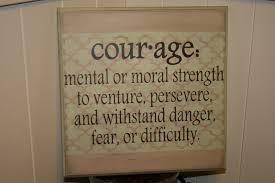 courage defined moral strength